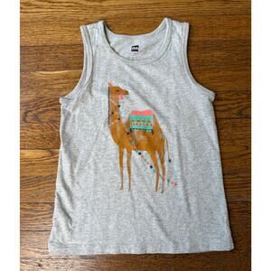 Tea Collection Girls' Camel Graphic Tank Top Size 5